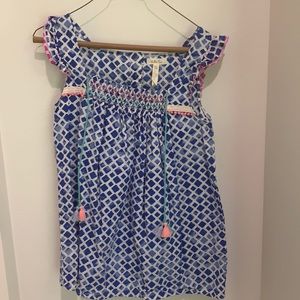 Matilda Jane XS Blue/white Top.
